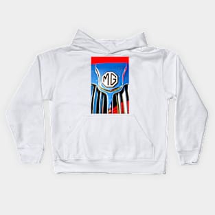 MG Classic Sports Motor Car Kids Hoodie